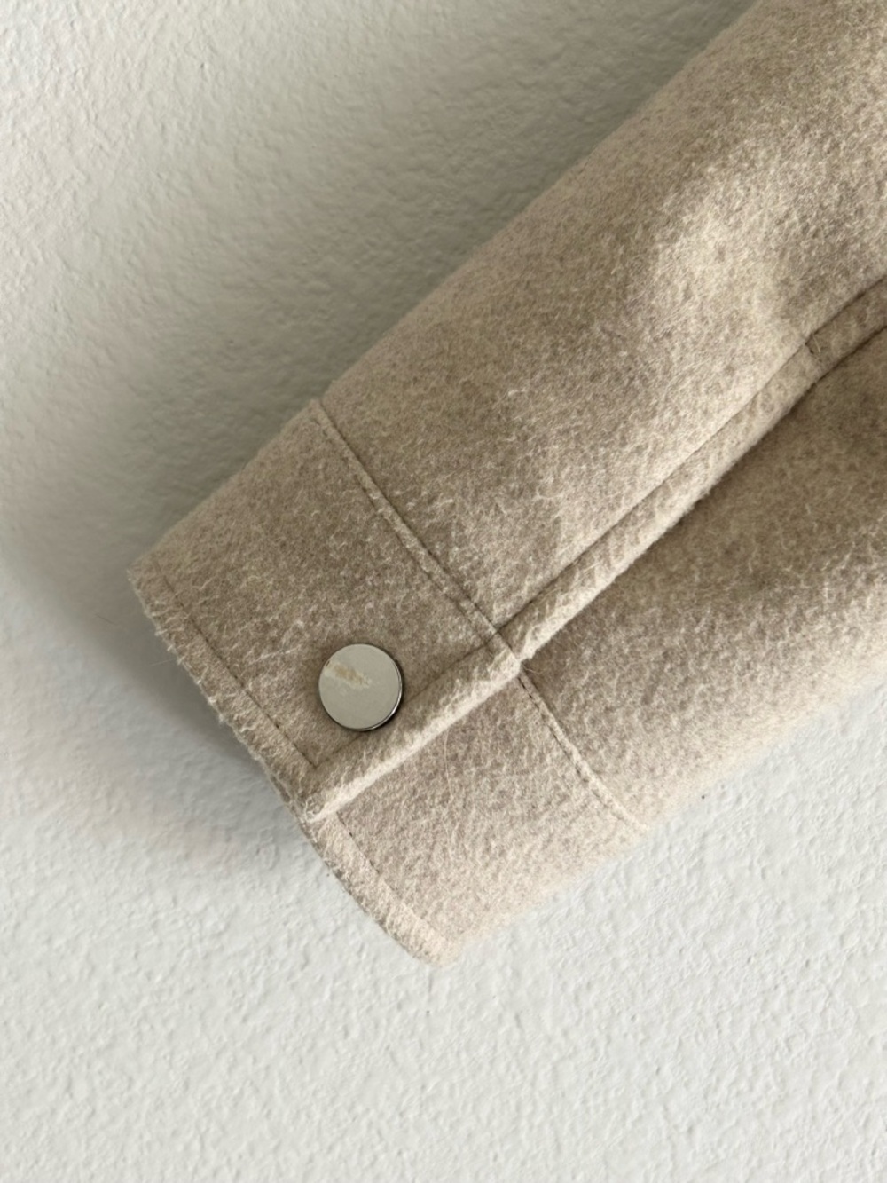 Mango Sandstone Zip-Front Jacket - Picture 4 of 6